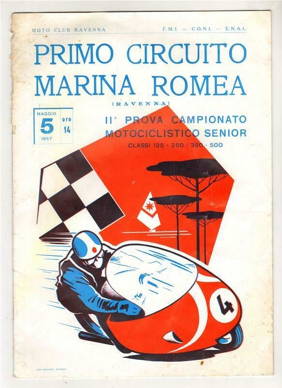 La gara motociclistica che non ti aspetti: 5 maggio 1957 a Marina Romea