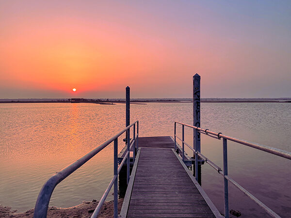 Tramonto in valle