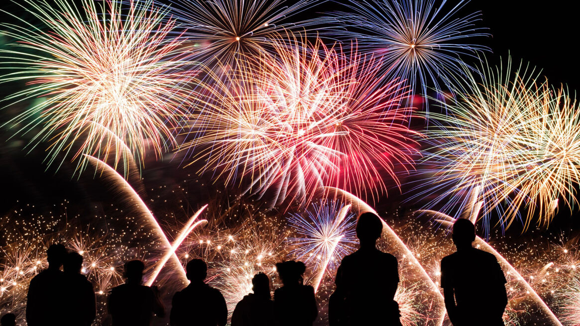 I fuochi d’artificio 2022 a Marina Romea (e dintorni)