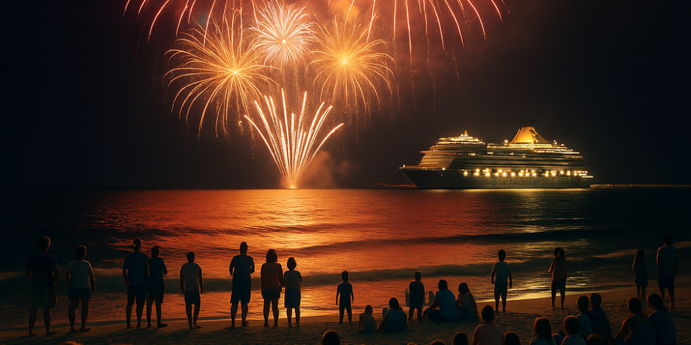 fuochi artificiali marina romea 2025
